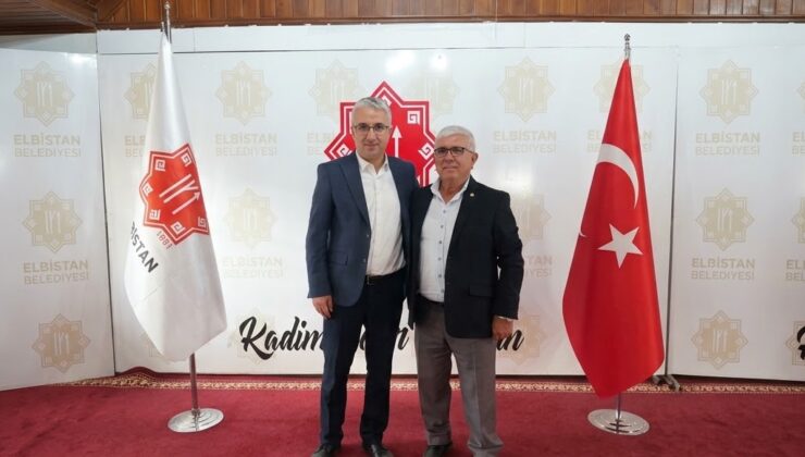 TSD Genel Başkanı Şükrü Boyraz Elbistan Belediye Başkanı Erkan Gürbüz’ü makamında ziyaret etti. 
