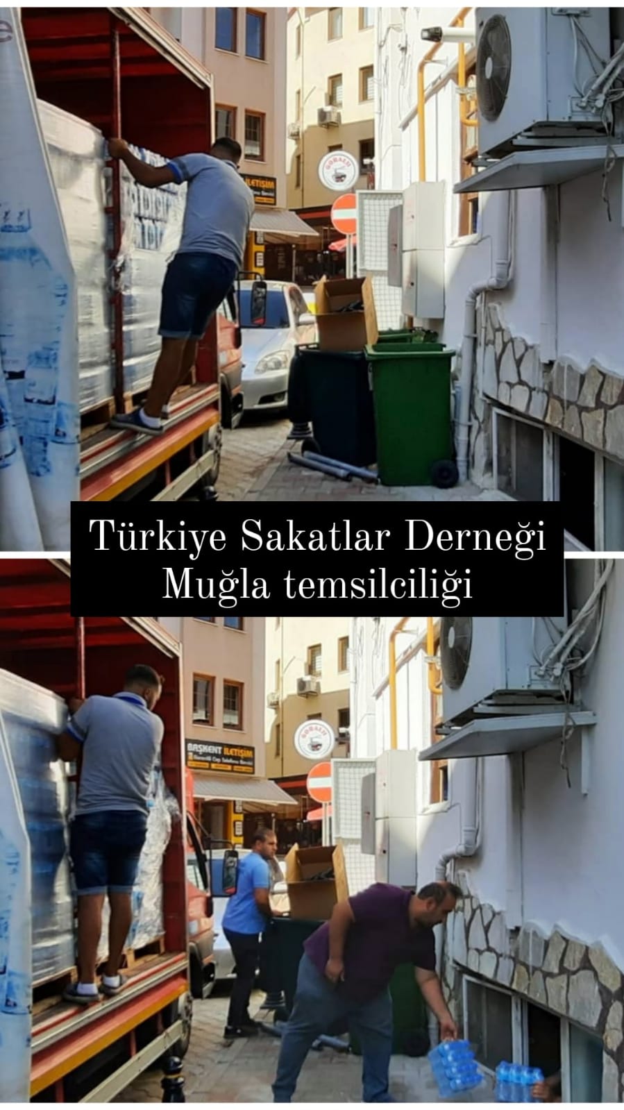 TÜRKİYE SAKATLAR DERNEĞİNDEN YANGIN BÖLGESİNE YARDIM