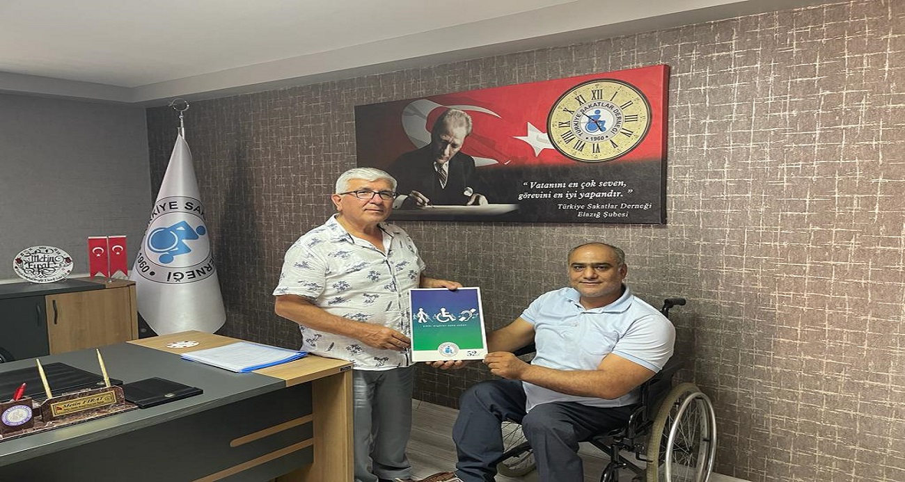TSD Genel Başkanı Şükrü BOYRAZ ,TSD Elazığ Şubesini Ziyaret Etti.