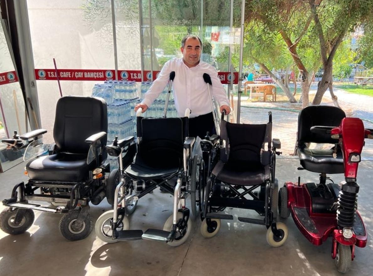 TSD Fethiye Şubesi engellilere destek olmayı sürdürüyor