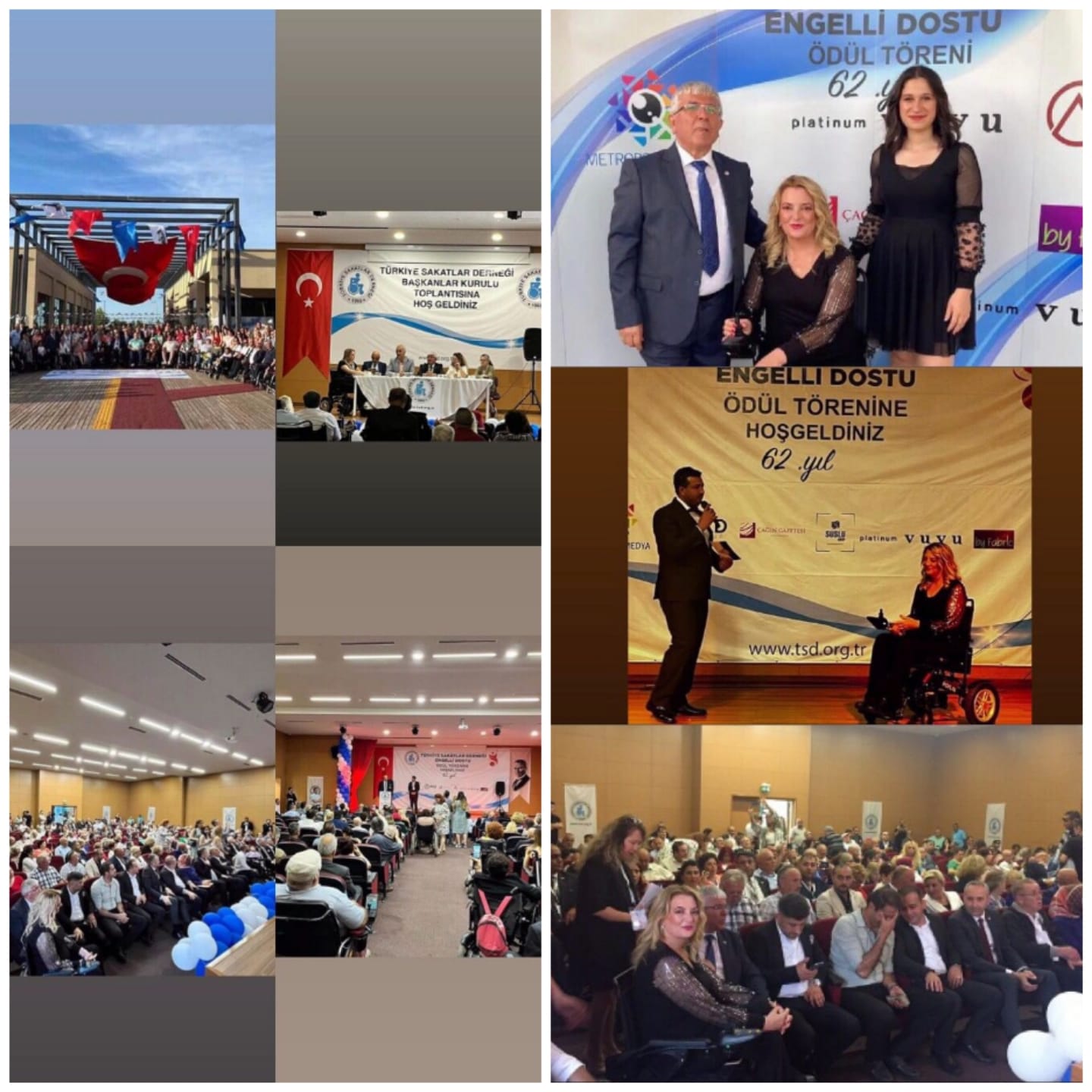 TSD 2022 BAŞKANLAR KURULU VE ENGELLİ DOSTU ÖDÜL TÖRENİ 