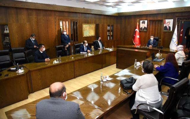 Aydınlı engelli dernekleri temsilcileri, Vali Aksoy'u ziyaret etti