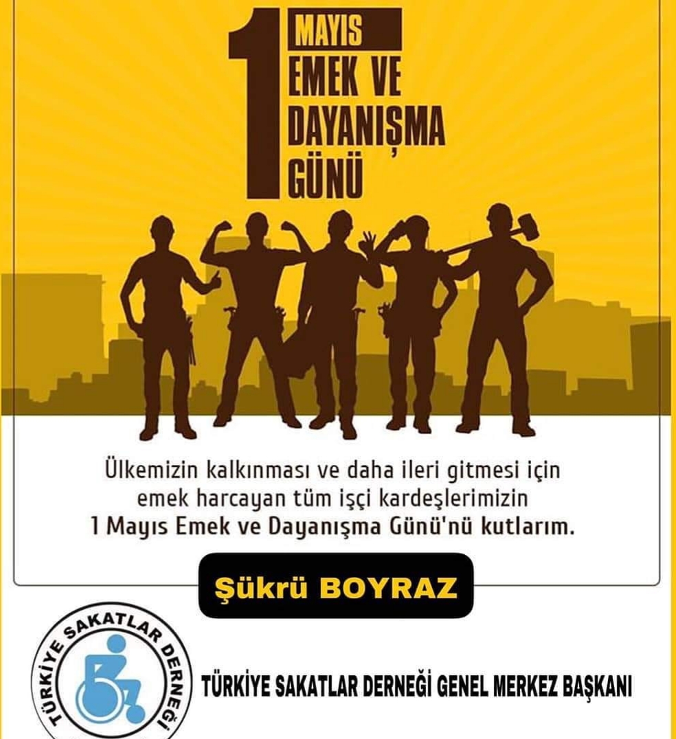 1 MAYIS EMEK VE DAYANIŞMA GÜNÜ KUTLU OLSUN !!