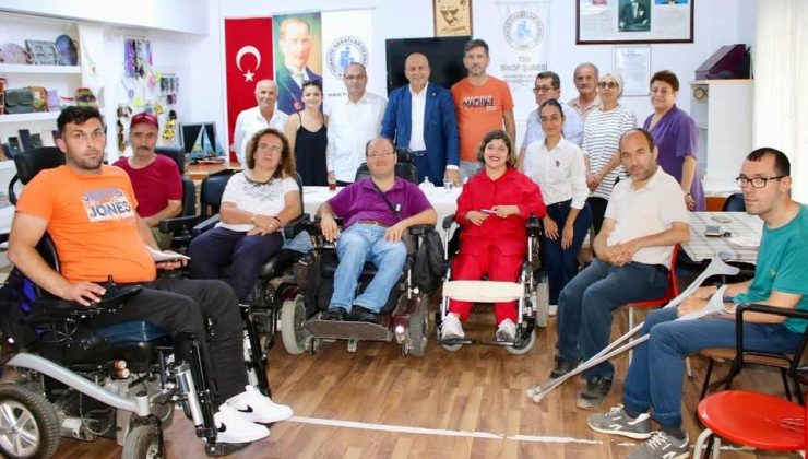 Sinop Belediye Başkanı Metin Gürbüz TSD Sinop Şubesini Ziyaret Etti!