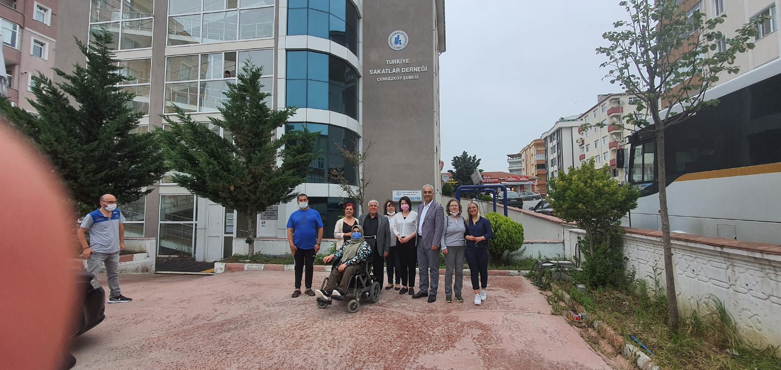 TSD GENEL BAŞKANI,GENEL SEKRETER VE MALİ SEKRETER ÇERKEZKÖY  ŞUBESİNI  ZİYARET ETMİŞLERDİR !